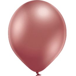 Chrome-rosegold lufi (30 cm latex, csomagban)