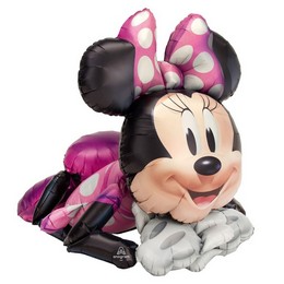 Minnie Egér - Minnie Mouse (68 cm x 88 cm, sétáló lufi)