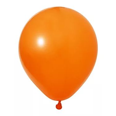 Narancssárga lufi (46 cm, latex)