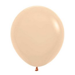 Pasztel Barack lufi (46 cm, latex)