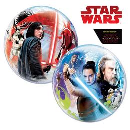 Star Wars - Az Utolsó Jedi lufi (56 cm bubble, fólia)