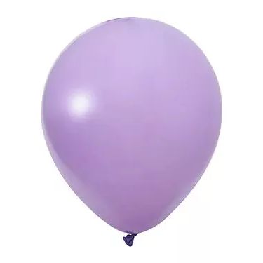 Világoslila lufi (46 cm, latex)